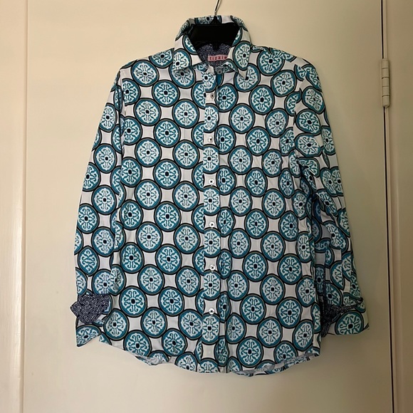 Tizzie Blue Blouse - Picture 1 of 3